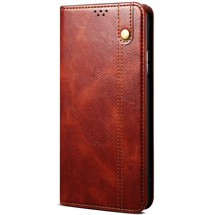 Захисний чохол UniCase Leather Wallet для Samsung Galaxy A26 (A266) - Brown: фото 5 з 7