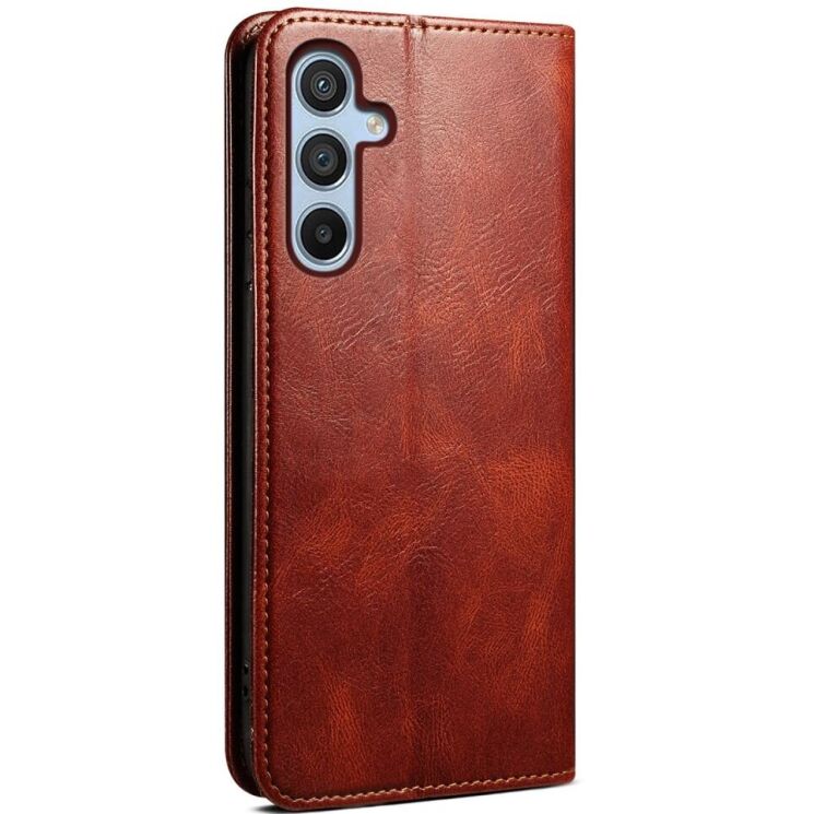 Захисний чохол UniCase Leather Wallet для Samsung Galaxy A26 (A266) - Brown: фото 6 з 7