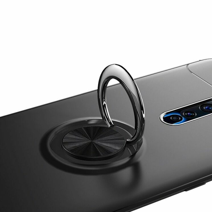 Защитный чехол UniCase Magnetic Ring для OPPO Reno 2Z - Black: фото 4 из 20