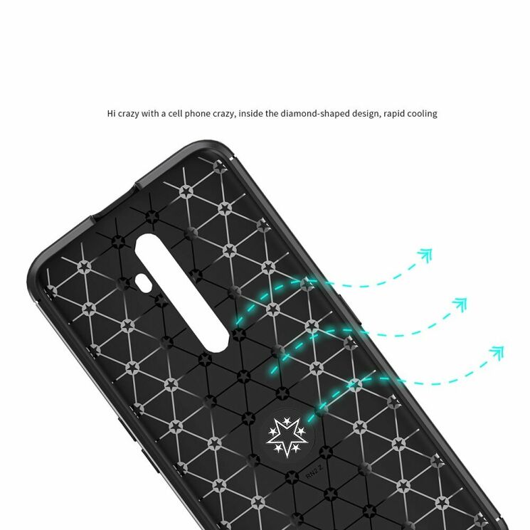 Защитный чехол UniCase Magnetic Ring для OPPO Reno 2Z - Black: фото 18 из 20