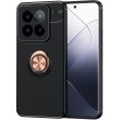 Защитный чехол UniCase Magnetic Ring для Xiaomi 14 Pro - Black / Rose Gold (342136BM)