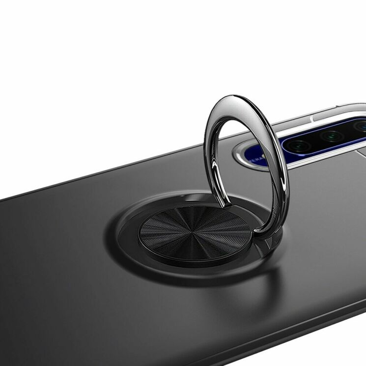 Чехол с магнитным кольцом UniCase Magnetic Ring для Xiaomi Mi A3 / Mi CC9e - All Black: фото 6 из 14