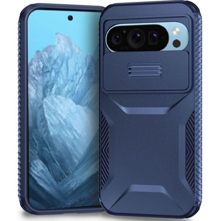 Захисний чохол UniCase Shuttle Guard для Google Pixel 9 / 9 Pro - Blue: фото 1 з 7