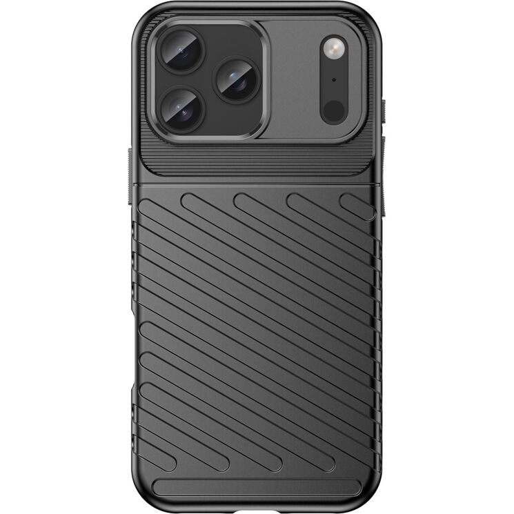 Захисний чохол UniCase Twill Soft для iPhone 18 Pro Max / 17 Pro Max - Black (423862B) Захисний чохол UniCase Twill Soft для iPhone 18 Pro Max / 17 Pro Max - Black: фото 2 з 12