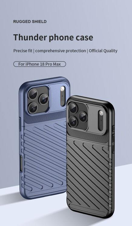 Захисний чохол UniCase Twill Soft для iPhone 18 Pro Max / 17 Pro Max - Black (423862B) Захисний чохол UniCase Twill Soft для iPhone 18 Pro Max / 17 Pro Max - Black: фото 3 з 12