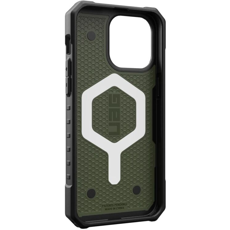 Защитный чехол URBAN ARMOR GEAR (UAG) Pathfinder MagSafe для Apple iPhone 15 Pro Max - Olive Drab: фото 8 из 10