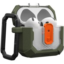Защитный чехол URBAN ARMOR GEAR (UAG) Plasma Series для Apple AirPods 4 (104129117272) - Olive Drab: фото 1 из 8