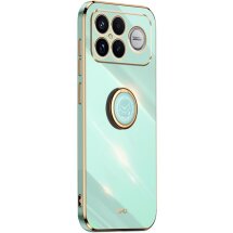 Защитный чехол XINLI Porcelain Ring для Xiaomi Poco F8 Ultra - Cyan: фото 1 из 7