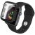 Захисний комплект IMAK Watch Strap + Case для Apple Watch 38 mm - Black: фото 1 з 14