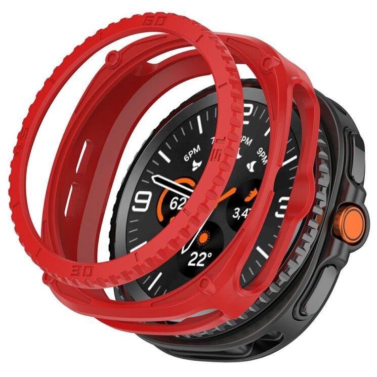 Защитный комплект Reframe Dual Defend для Samsung Galaxy Watch 8 Classic - Red: фото 1 из 7