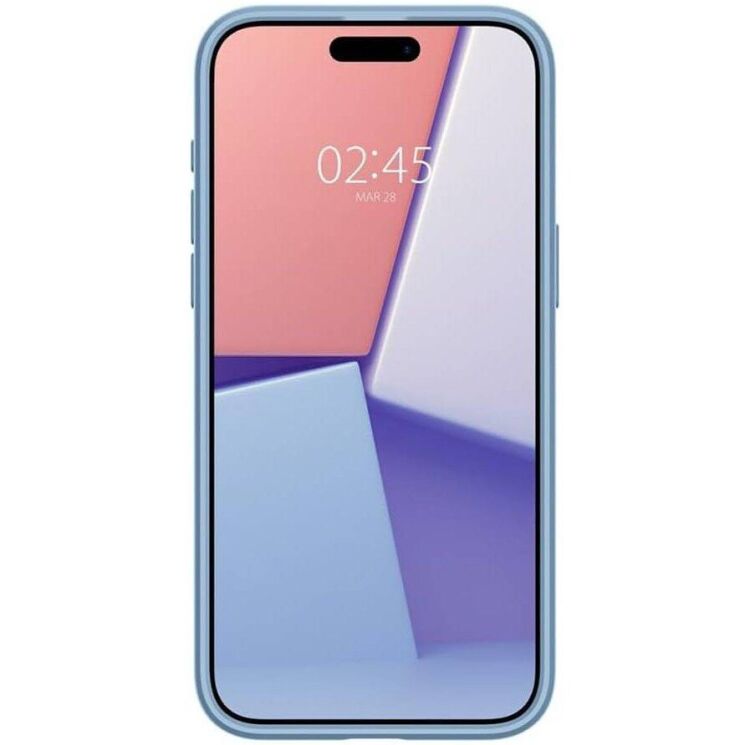 Защитный чехол Spigen (SGP) Crystal Hybrid для Apple iPhone 15 Pro Max (ACS06447) - Sierra Blue: фото 5 из 13