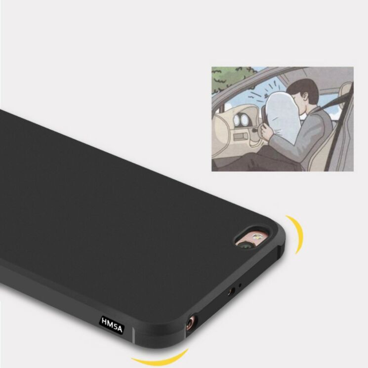 Захисний чохол UniCase Classic Protect для Xiaomi Redmi 5A - Black: фото 5 з 7