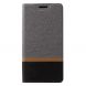 Чехол-книжка Deexe Lines Texture для Sony Xperia XZ2 Compact - Grey (179404H). Фото 1 из 5