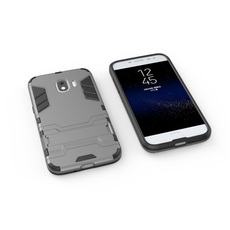 Защитный чехол UniCase Hybrid для Samsung Galaxy J2 2018 (J250) - Grey: фото 3 из 5