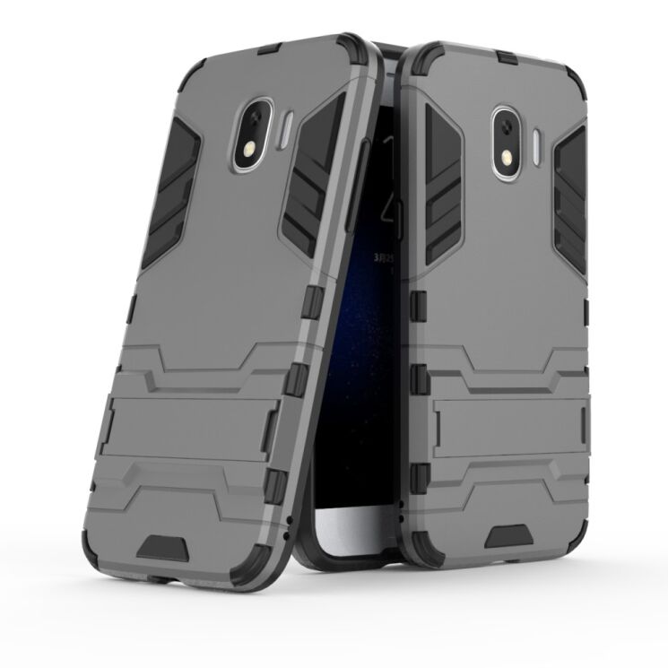 Защитный чехол UniCase Hybrid для Samsung Galaxy J2 2018 (J250) - Grey: фото 1 из 5