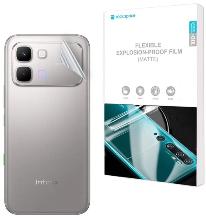 Антиблікова плівка на задню панель RockSpace Explosion-Proof Matte для Infinix Note Edge: фото 1 з 9
