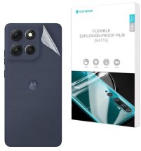 Антиблікова плівка на задню панель RockSpace Explosion-Proof Matte для Motorola Moto G86 Power: фото 1 з 9