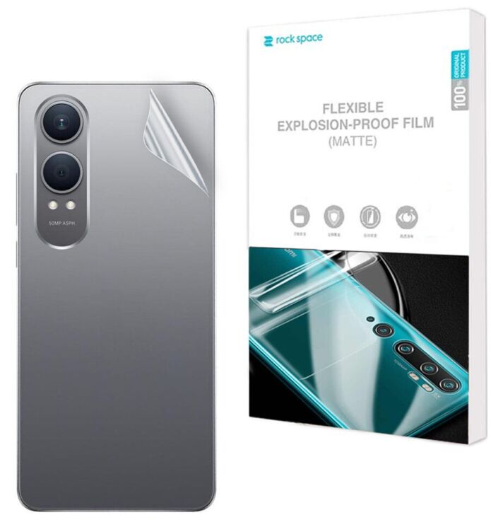 Антиблікова плівка на задню панель RockSpace Explosion-Proof Matte для OnePlus Nord CE 4 Lite: фото 1 з 9