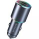 Автомобільний зарядний пристрій Proove Double Energy 50W (Type-C + Type-C) - Metal Gray (923291H). Фото 2 з 5