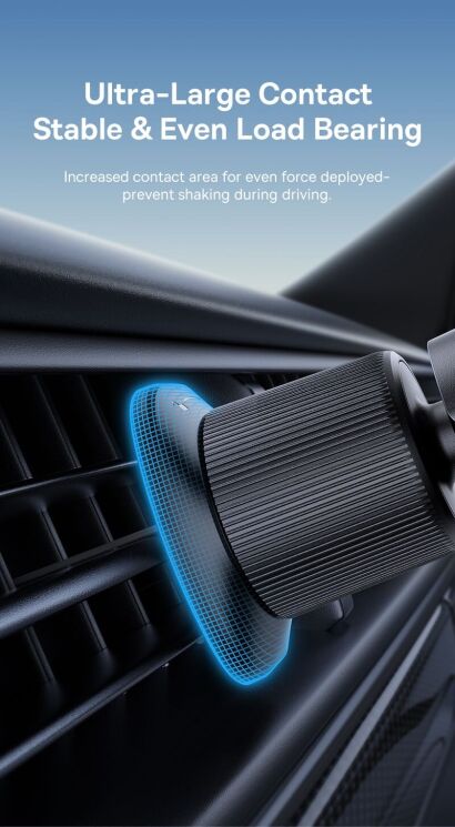 Автомобильный держатель Baseus Metal Age Go Gravity Car Mount (C4047870) - Grey: фото 9 из 24