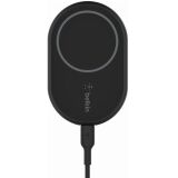 Автомобільний тримач з бездротовою зарядкою Belkin BoostCharge (10W) WIC004BTBK-NC - Black: фото 1 з 11