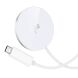 Беспроводное зарядное устройство Hoco CW63 Qi2 Magnetic (15W) - White (958304W). Фото 2 из 9