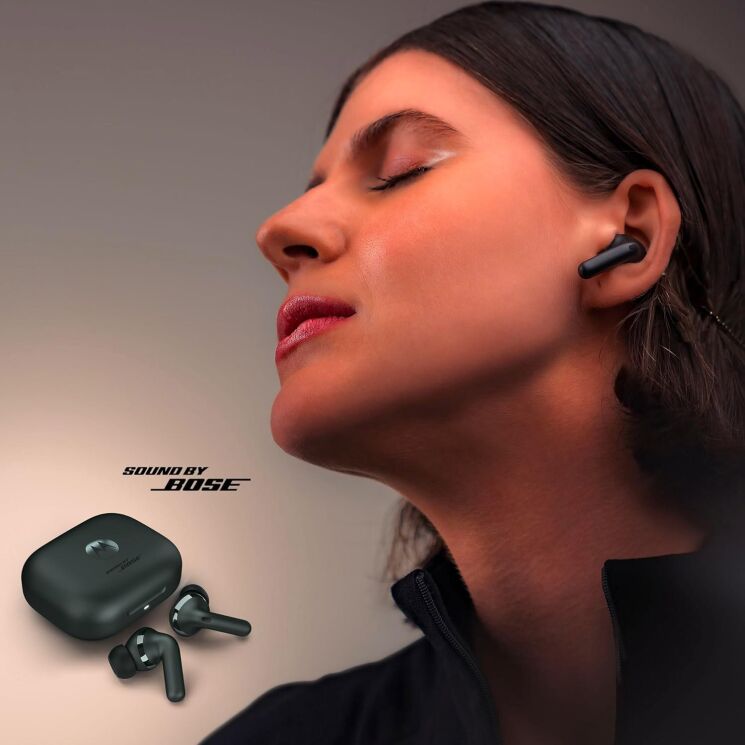 Беспроводные наушники Motorola Moto Buds Plus (PG38C05743) - Forest Grey: фото 8 из 8