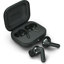 Беспроводные наушники Motorola Moto Buds Plus (PG38C05743) - Forest Grey: фото 1 из 8