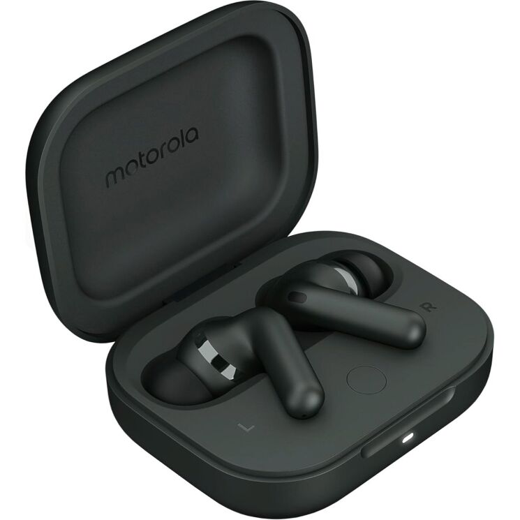 Беспроводные наушники Motorola Moto Buds Plus (PG38C05743) - Forest Grey: фото 2 из 8