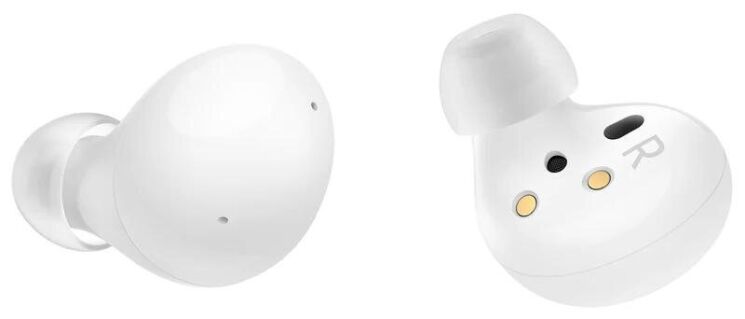Беспроводные наушники Samsung Galaxy Buds 2 (SM-R177NZWASEK) - White: фото 2 из 9