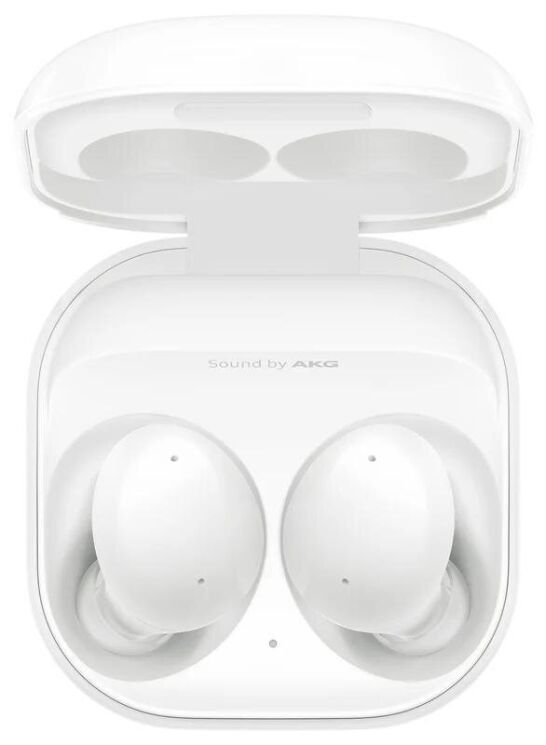 Беспроводные наушники Samsung Galaxy Buds 2 (SM-R177NZWASEK) - White: фото 1 из 9