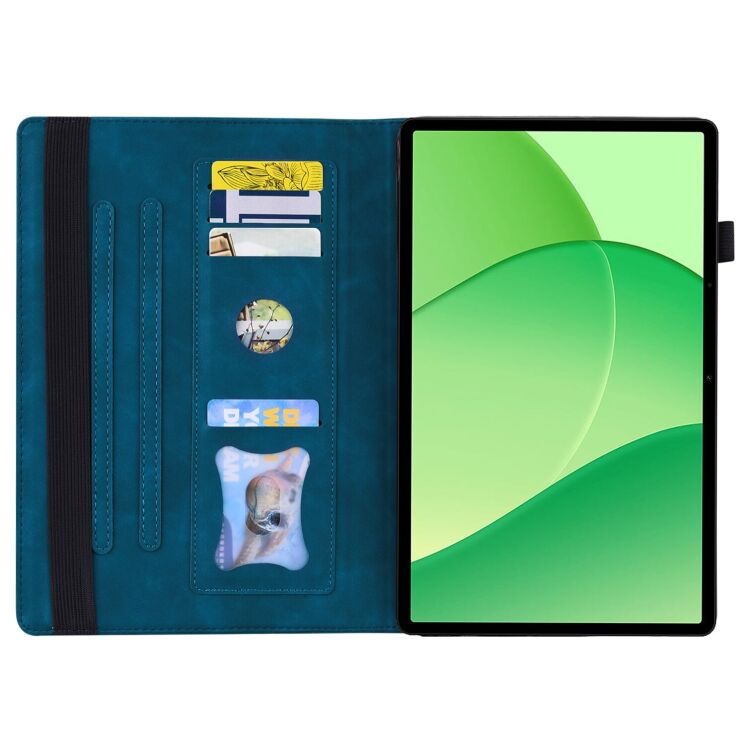 Чохол Deexe Business Style для OPPO Pad SE - Blue: фото 2 з 8