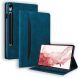 Чехол Deexe Business Style для Samsung Galaxy Tab S9 FE Plus (X610/616) - Blue (339019L). Фото 1 из 9
