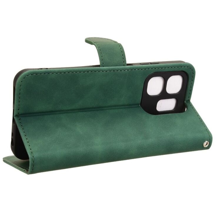 Чехол Deexe Classic Wallet для Infinix Smart 9 (X6532) / Hot 50i (X6531) - Green: фото 3 из 6