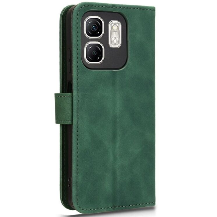Чехол Deexe Classic Wallet для Infinix Smart 9 (X6532) / Hot 50i (X6531) - Green: фото 6 из 6