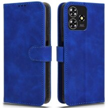 Чохол Deexe Classic Wallet для ZTE Blade A73 - Blue: фото 1 з 6
