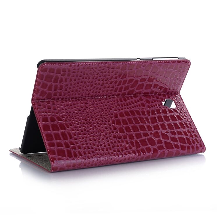 Чехол Deexe Crocodile Style для Samsung Galaxy Tab S4 10.5 (T830/835) - Wine Red: фото 4 из 9