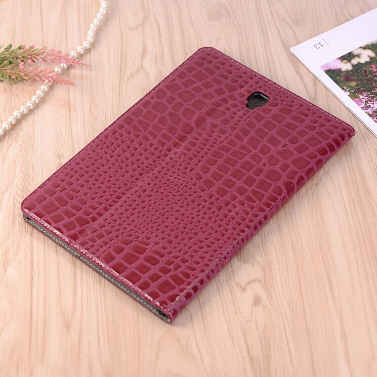 Чехол Deexe Crocodile Style для Samsung Galaxy Tab S4 10.5 (T830/835) - Wine Red: фото 9 из 9
