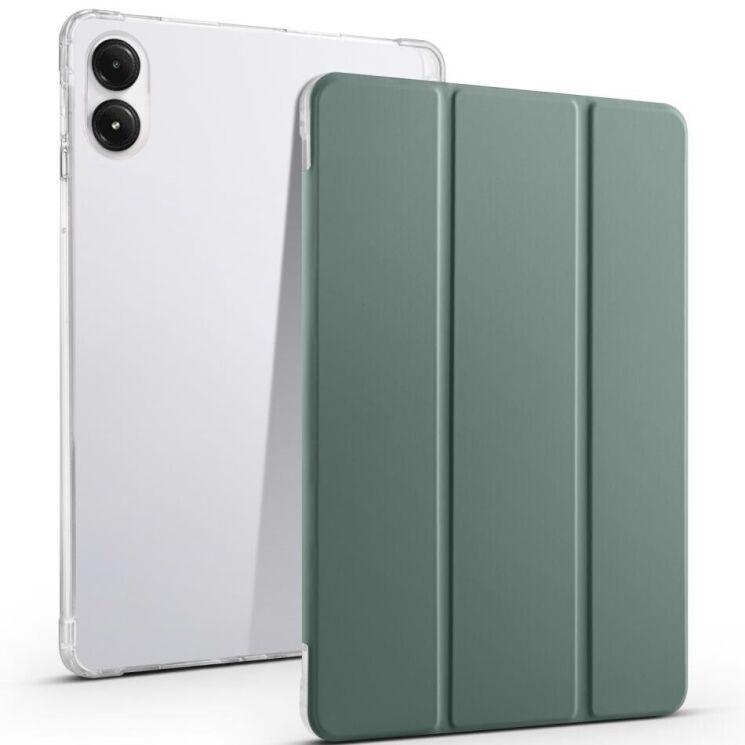 Чехол Deexe Crystal Back для Xiaomi Redmi Pad Pro / Poco Pad - Midnight Green: фото 1 из 5