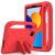 Чехол Deexe KickStand Cover для Xiaomi Redmi Pad SE 8.7 4G - Red: фото 1 из 7