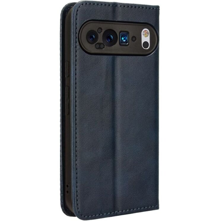Чехол Deexe Retro Style для Google Pixel 9 Pro XL - Blue: фото 6 из 7