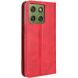 Чохол-книжка Deexe Retro Style для Motorola Edge 70 - Red (402103R). Фото 6 з 18
