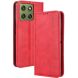 Чохол-книжка Deexe Retro Style для Motorola Edge 70 - Red (402103R). Фото 7 з 18