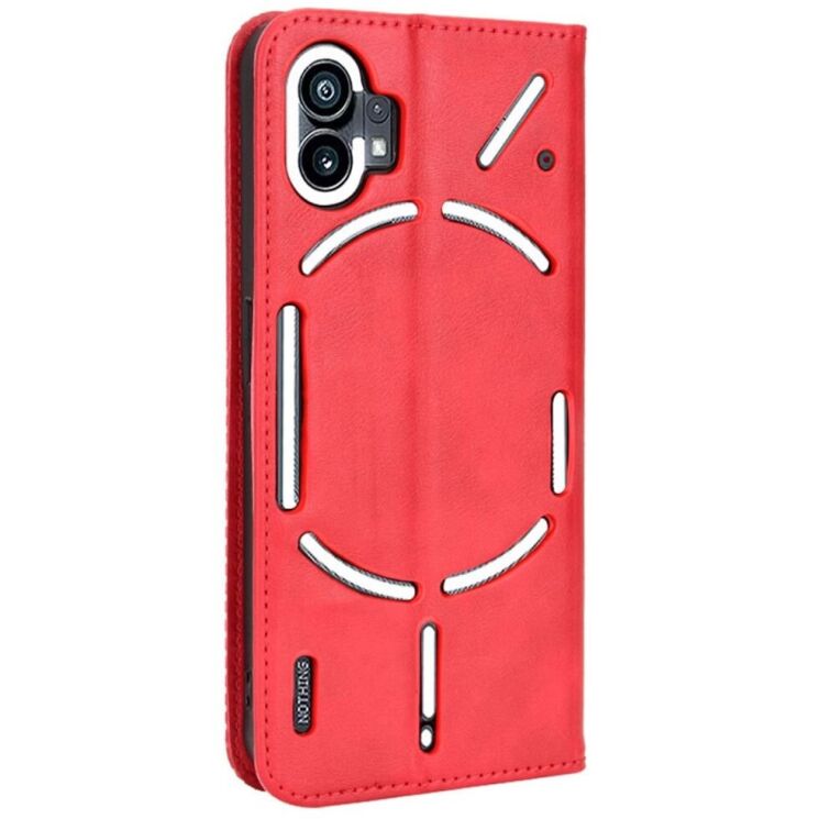 Чохол Deexe Retro Style для Nothing Phone (1) - Red: фото 7 з 8