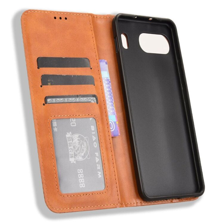 Чохол Deexe Retro Style для OnePlus Nord 4 - Brown: фото 4 з 7