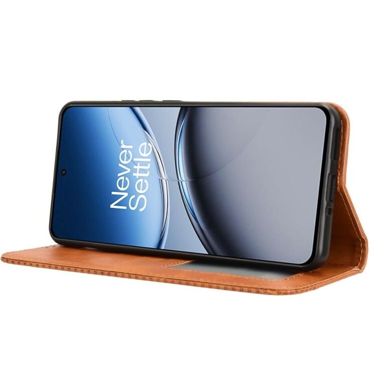 Чохол Deexe Retro Style для OnePlus Nord 4 - Brown: фото 3 з 7