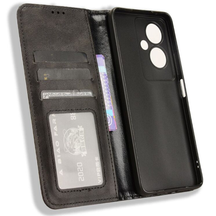 Чохол Deexe Retro Style для OnePlus Nord N30 SE - Black: фото 4 з 7