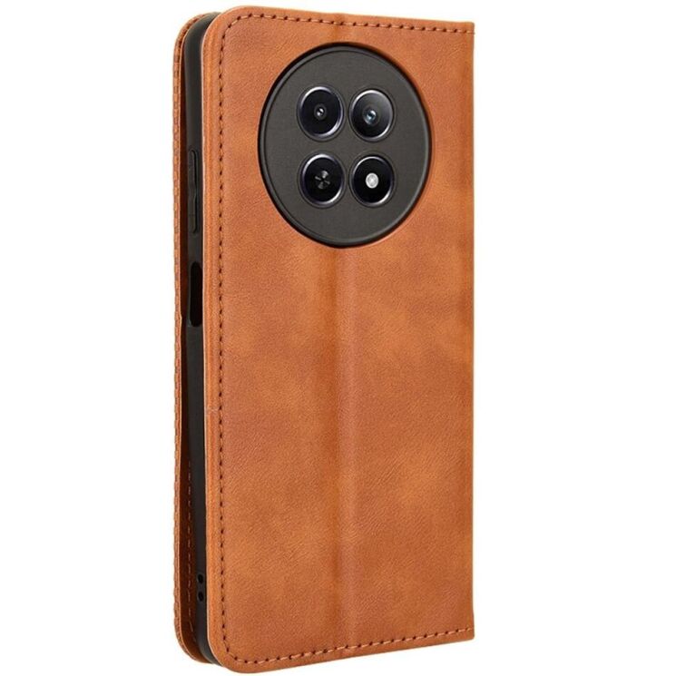 Чохол Deexe Retro Style для Realme 12 5G / 13 5G - Brown: фото 6 з 7