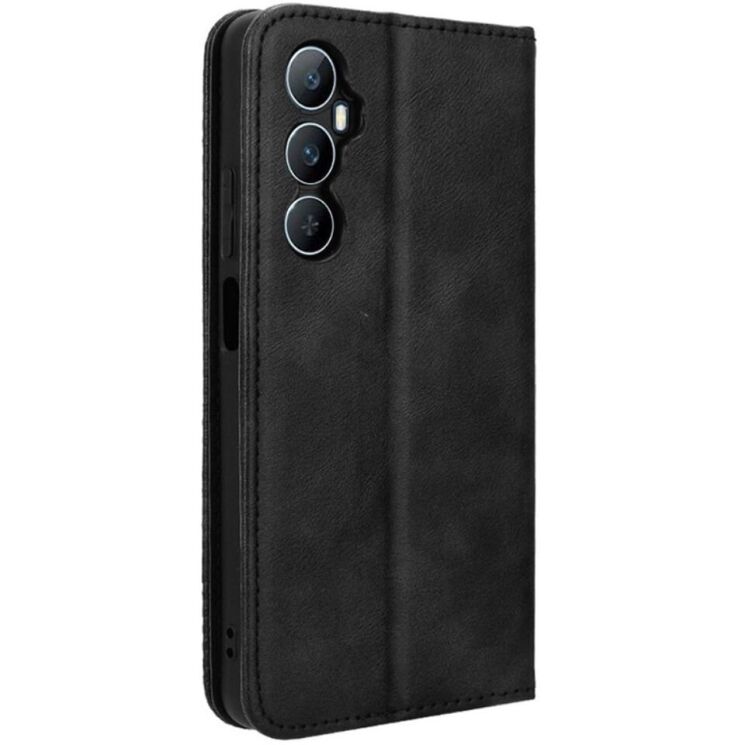 Чохол Deexe Retro Style для Realme C65 - Black: фото 5 з 7