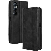 Чехол Deexe Retro Style для Realme C65 - Black: фото 1 из 7